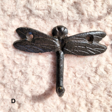 Load image into Gallery viewer, Cast Iron Assorted hooks (6 Designs)