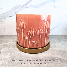Load image into Gallery viewer, Poppy Flowerpot