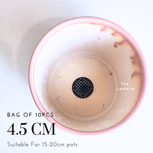 Load image into Gallery viewer, The Leaferie Plastic Mesh net for pots to prevent soil loss. 4 sizes.