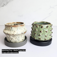 Load image into Gallery viewer, The Leaferie Petit Pots Series 12 . mini small ceramic pot. 9 designs. Design