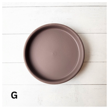 Load image into Gallery viewer, Petit Round Ceramic Trays 9cm (For Petit Pots Series)
