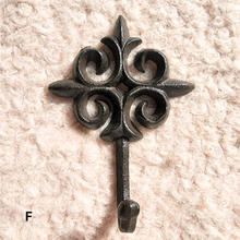 Load image into Gallery viewer, Cast Iron Assorted hooks (6 Designs)
