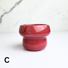 Load image into Gallery viewer, The Leaferie Liv flowerpot. 2 colours ceramic material