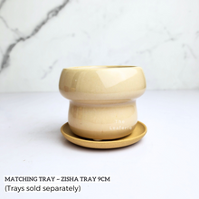 Load image into Gallery viewer, The Leaferie Liv flowerpot. 2 colours ceramic material