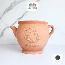 Load image into Gallery viewer, The Leaferie Yasmin Hanging terracotta kettle pot