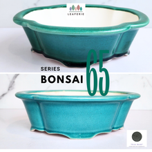 Load image into Gallery viewer, The Leaferie Bonsai pot Series 65. ceramic pot 2 colours