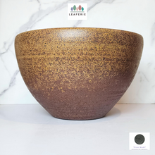 Load image into Gallery viewer, The Leaferie Allary Big Flowerpot. Ceramic material