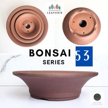 Load image into Gallery viewer, The Leaferie Bonsai 53. 3 sizes zisha pots.