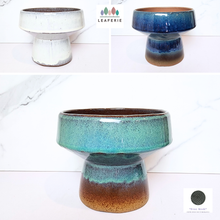 Load image into Gallery viewer, The Leaferie Luna Flowerpot . 3 colours ceramic material