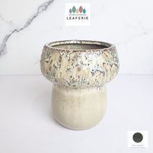 Load image into Gallery viewer, The Leaferie Miso mushroom pot. ceramic material