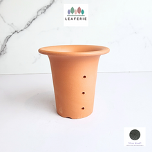 Load image into Gallery viewer, Luiz Hollow Terracotta Flowerpot with holes (Suitable for Orchid)