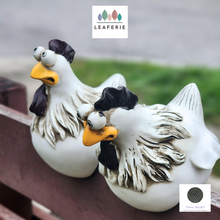 Load image into Gallery viewer, The Leaferie Ophelia chicken garden decoration. resin material.
