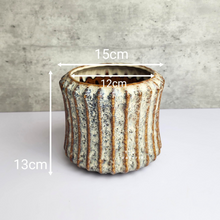 Load image into Gallery viewer, The Leaferie Fae Flowerpot. ceramic