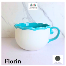 Load image into Gallery viewer, Florin flowerpot the leaferie cup shape.