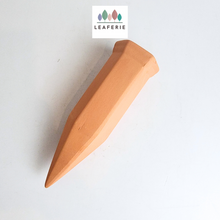Load image into Gallery viewer, The Leaferie self watering terracotta stick.
