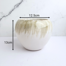 Load image into Gallery viewer, The Leaferie Hanae ceramic pot