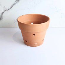 Load image into Gallery viewer, The Leaferie Terracotta Tray tall size. available in 4 sizes . front view of A