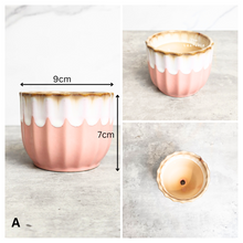 Load image into Gallery viewer, Petit Allegra Flowerpots (Series 3) Pink Pots