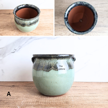 Load image into Gallery viewer, The Leaferie Sanrevelle Pot with handle. 5 colours . ceramic material