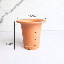Load image into Gallery viewer, Luiz Hollow Terracotta Flowerpot with holes (Suitable for Orchid)