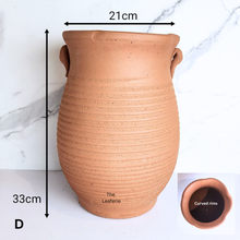 Load image into Gallery viewer, Elrias Terracotta Flowerpot (5 designs)