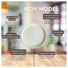 Load image into Gallery viewer, **New Model ** Round Matte Trays (10 colours)