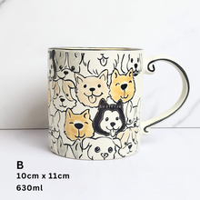 Load image into Gallery viewer, The Leaferie Olivier mugs Series 3. 8 designs