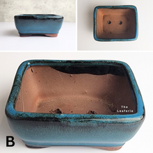 Load image into Gallery viewer, The Leaferie Bonsai Series 33 Flowerpot. 4 colours rectangular pot. pot B