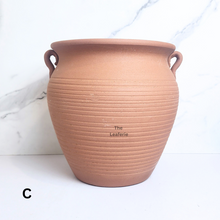 Load image into Gallery viewer, Elrias Terracotta Flowerpot (5 designs)