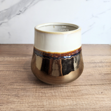 Load image into Gallery viewer, The Leaferie Roula pot. brown bottom ceramic pot