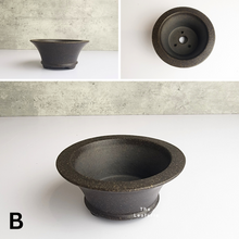 Load image into Gallery viewer, The Leaferie Bonsai Pot Series 34. Zisha material . 5 colours. Design B