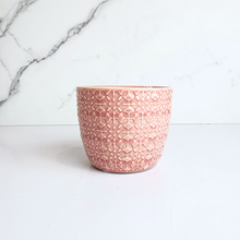 Load image into Gallery viewer, The Leaferie Marie flowerpot ceramic pink pot
