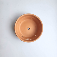 Load image into Gallery viewer, The Leaferie Terracotta Pot with holes. suitable for orchid. 3 sizes. Top view of Maxi