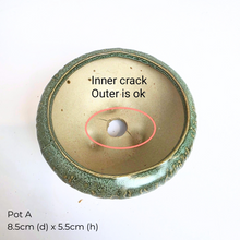 Load image into Gallery viewer, As-is Sept 25. ceramic pots and mugs with Leaferie logo.