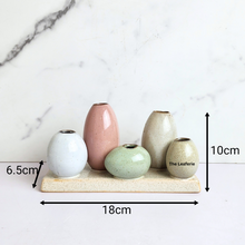 Load image into Gallery viewer, The Leaferie Eira Vase ceramic material