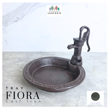 Load image into Gallery viewer, The Leaferie Cast Iron Fiora Tray