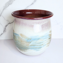 Load image into Gallery viewer, The Leaferie Akpan big colourful flowerpot. ceramic material