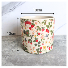 Load image into Gallery viewer, The Leaferie Belis flowerpot. ceramic floral pot