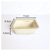 Load image into Gallery viewer, The Leaferie Bonsai 82 . rectangular bonsai pot. 4 colours.