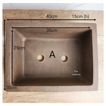 Load image into Gallery viewer, Bonsai Rectangular Flowerpot (Series 1) 3 sizes