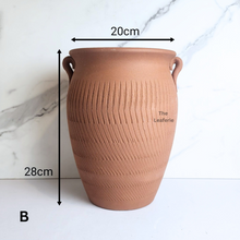 Load image into Gallery viewer, Elrias Terracotta Flowerpot (5 designs)