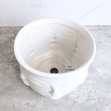 Load image into Gallery viewer, The Leaferie Satori flowerpot. Ceramic material