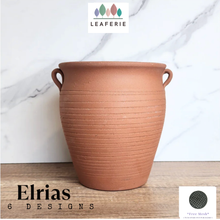 Load image into Gallery viewer, Elrias Terracotta Flowerpot (6 designs)
