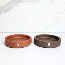 Load image into Gallery viewer, The Leaferie Deep zisha trays. 2 colours and 6 sizes . purple sand base