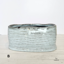 Load image into Gallery viewer, Donne Long Shallow Pot (2 colours)