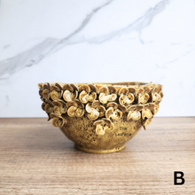 Load image into Gallery viewer, The Leaferie Handmade LYSA ceramic pot . 2 colours blue and yellow.