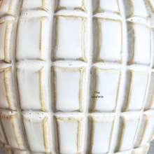 Load image into Gallery viewer, The Leaferie Bramla white ceramic pot.