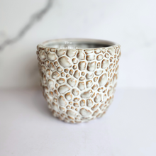 Load image into Gallery viewer, The Leaferie Gatsby Flowerpot. ceramic rock like pot