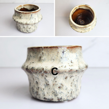 Load image into Gallery viewer, The Leaferie Petit Pots Series 12 . mini small ceramic pot. 9 designs. Design C