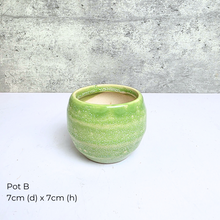 Load image into Gallery viewer, As-is Sept 25. ceramic pots and mugs with Leaferie logo.